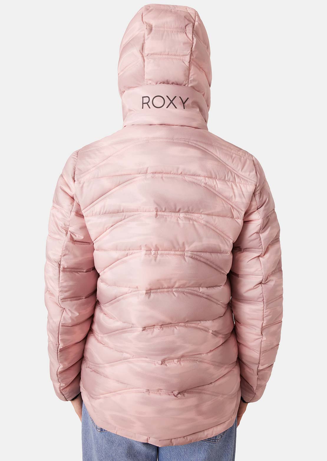 Roxy Women's Estelle Stretch Liner Jacket Pink Combo