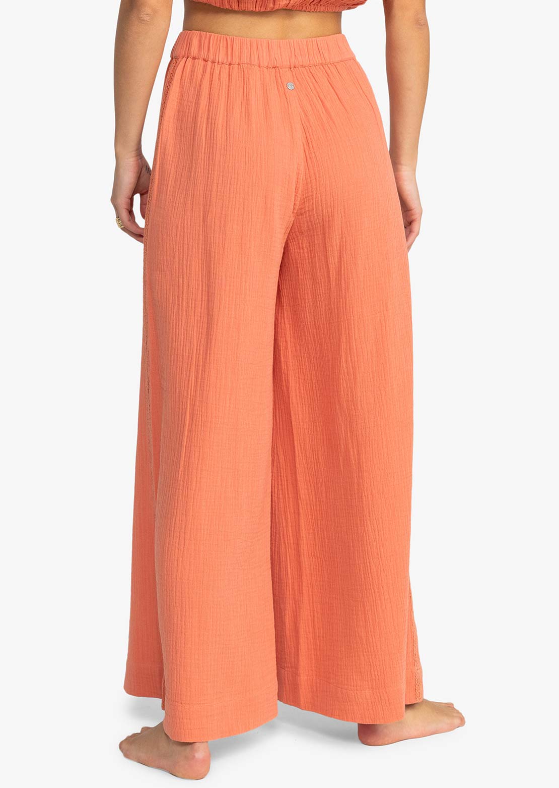 Roxy Women&#39;s Golden Tropic Pant Apricot Brandy