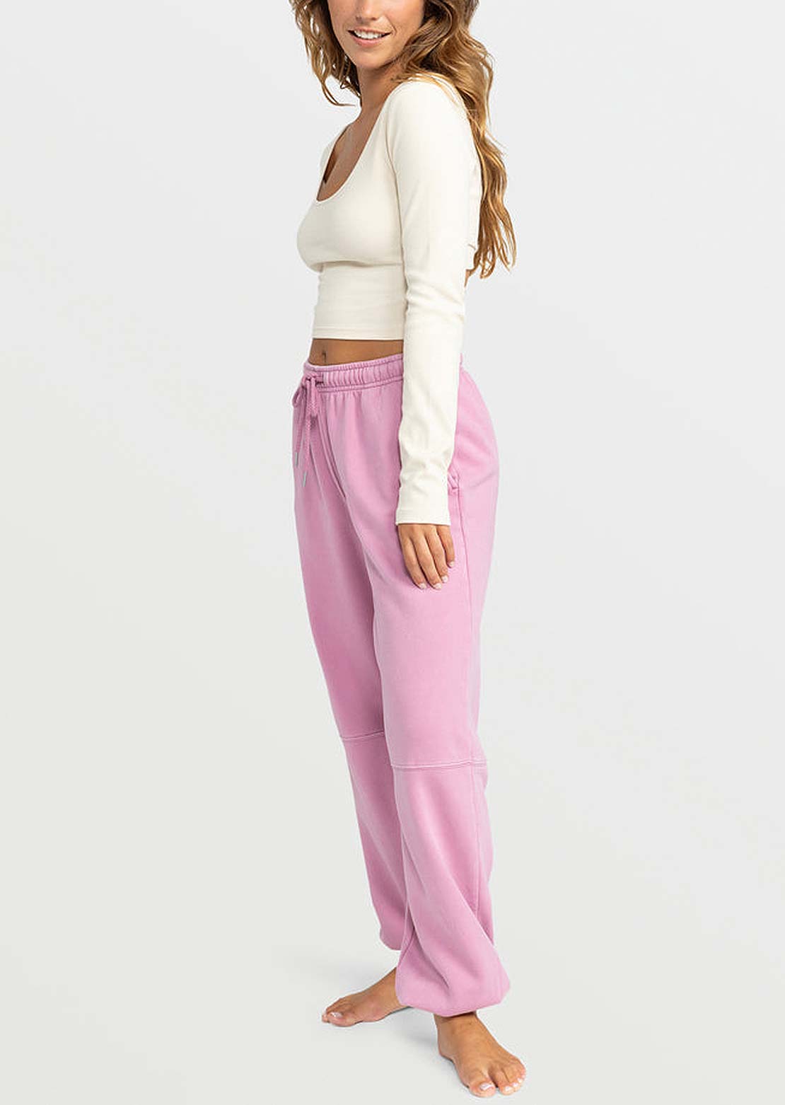 Roxy Women's Good Keepsake LS Cropped Top