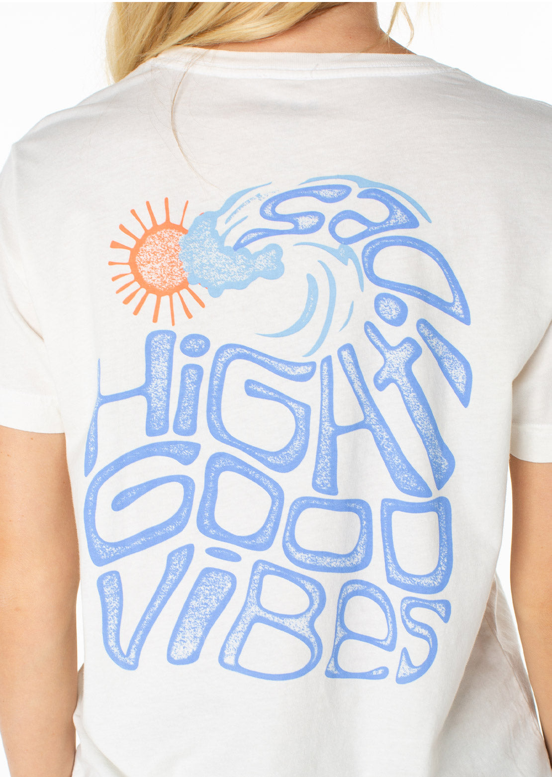 Roxy Women's High Tides BFC T-Shirt Dew High Tides