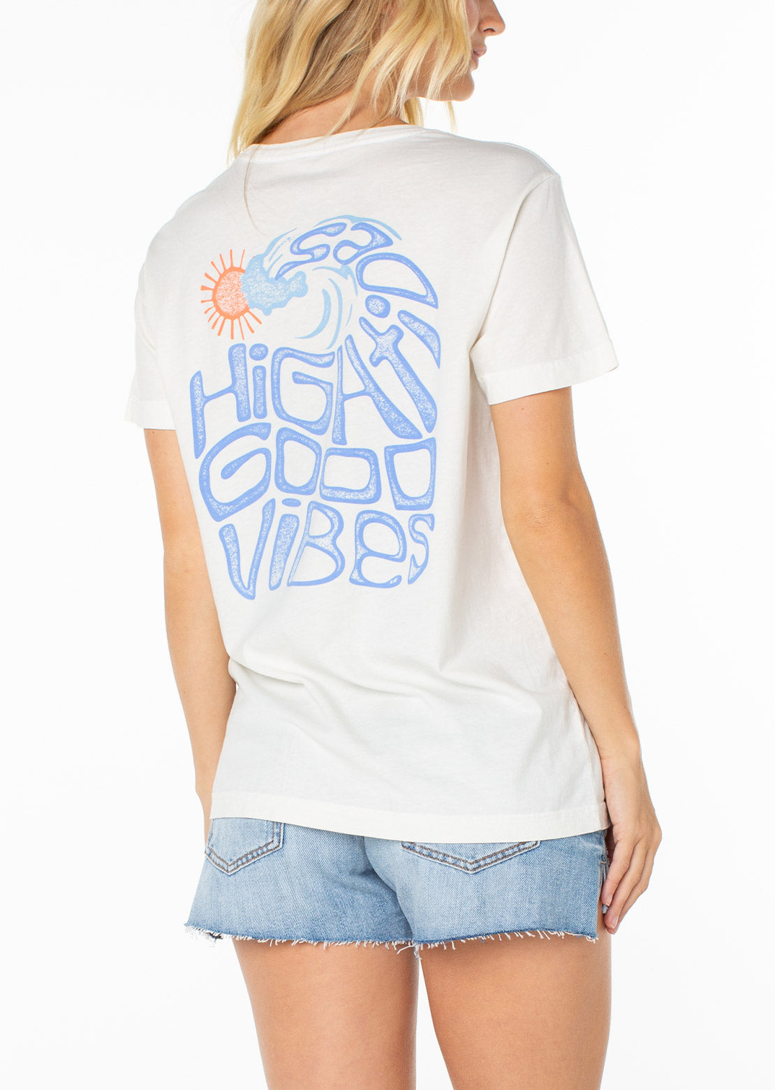 Roxy Women's High Tides BFC T-Shirt Dew High Tides