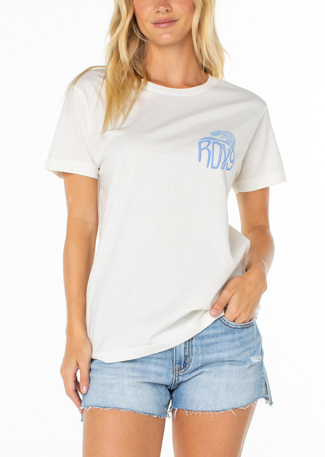 Roxy Women's High Tides BFC T-Shirt Dew High Tides