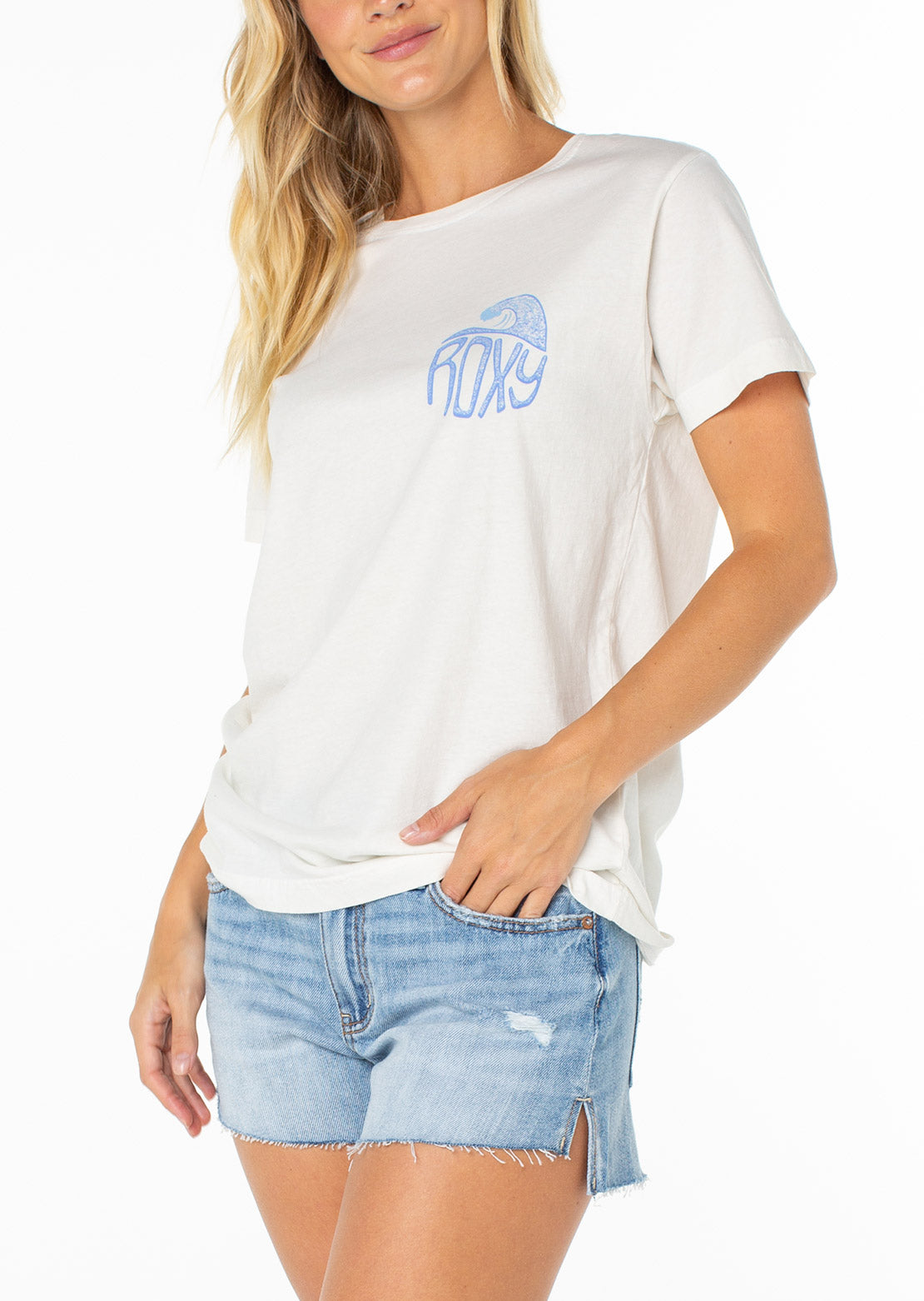 Roxy Women's High Tides BFC T-Shirt Dew High Tides