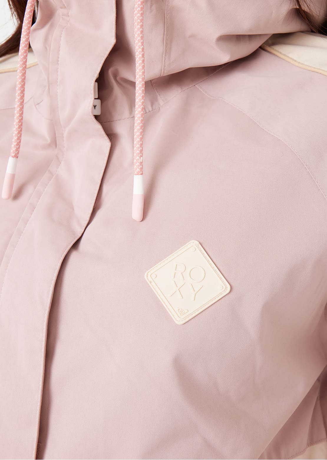 Roxy Women's Highridge Hoody Jacket Rose Combo