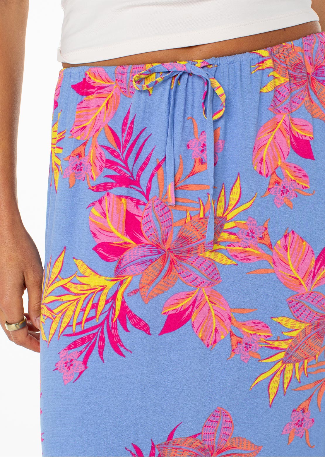 Roxy Women's Iyla Skirt Cornflower Blue Summer Daze