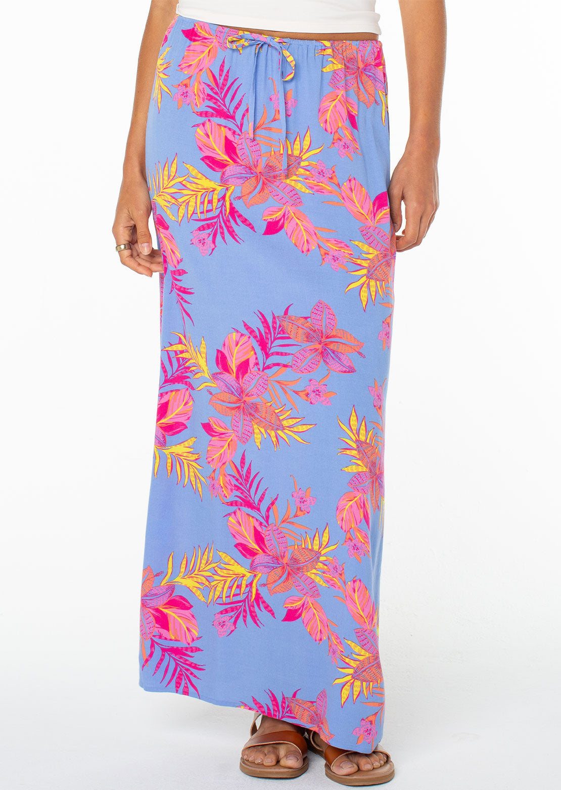Roxy Women's Iyla Skirt Cornflower Blue Summer Daze