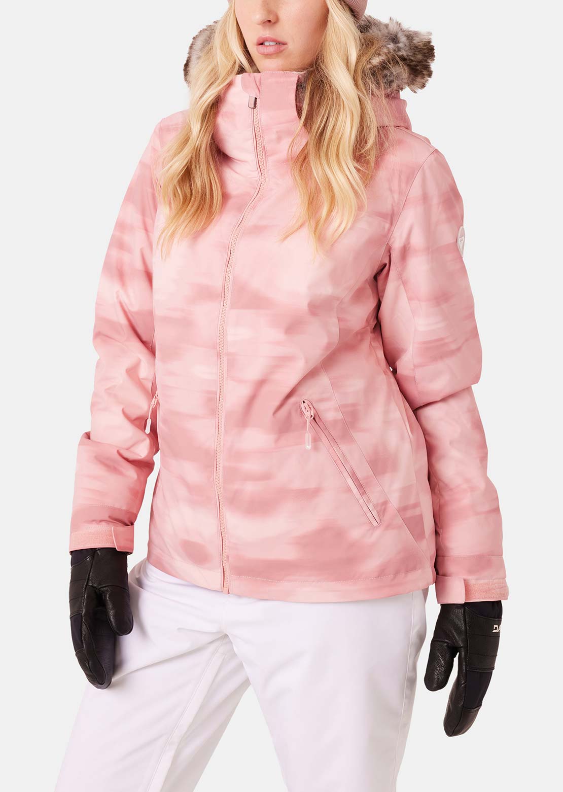 Roxy Women's Jet Ski Jacket Pink Combo