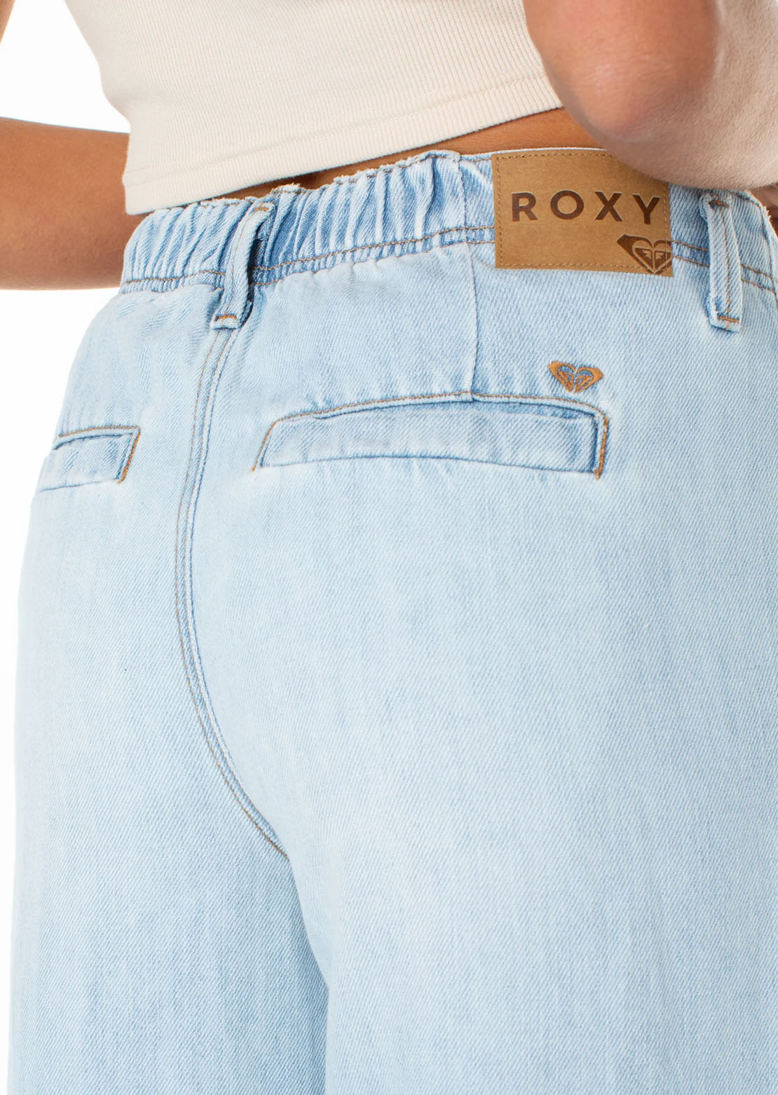 Roxy Women's Kalani 2 Denim Pants Misty Daze Denim Wash