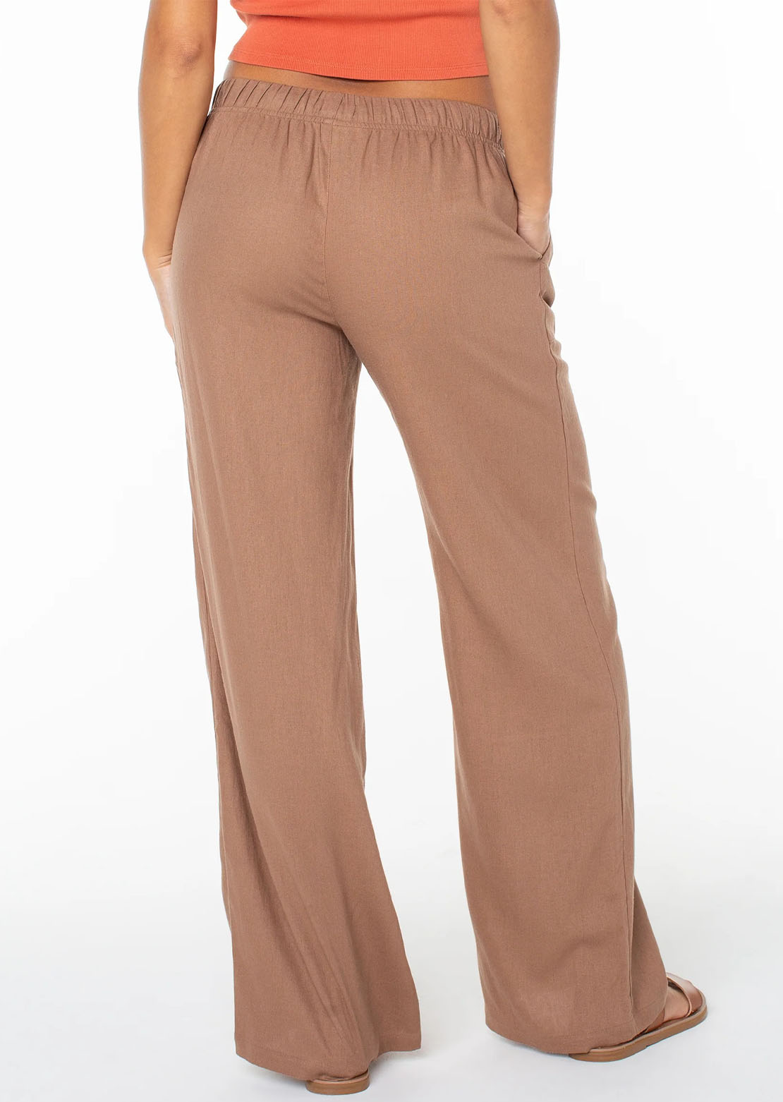 Roxy Women's Lagoon Pants Brownie Solid