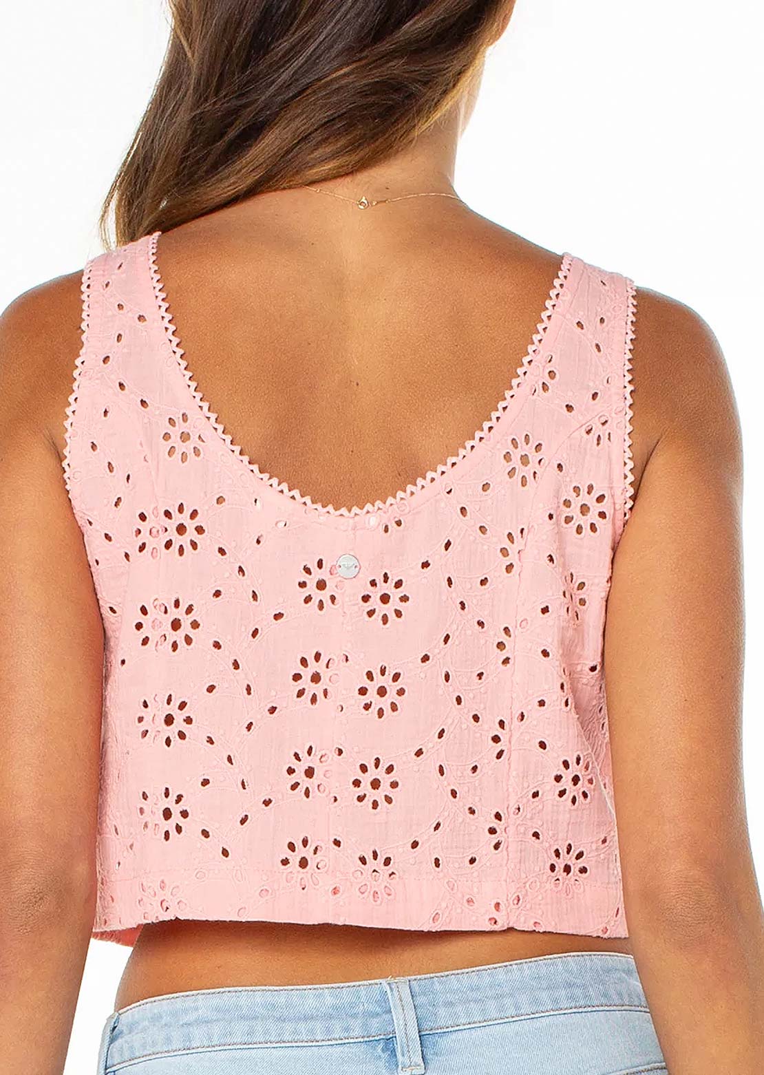 Roxy Women's Kayla Tank Top Murex Shell Solid