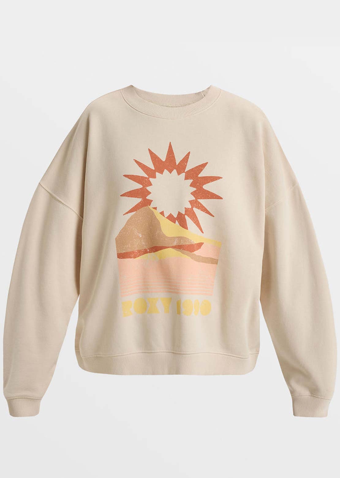 Roxy Women's Lineup Oversized Pullover Crewneck