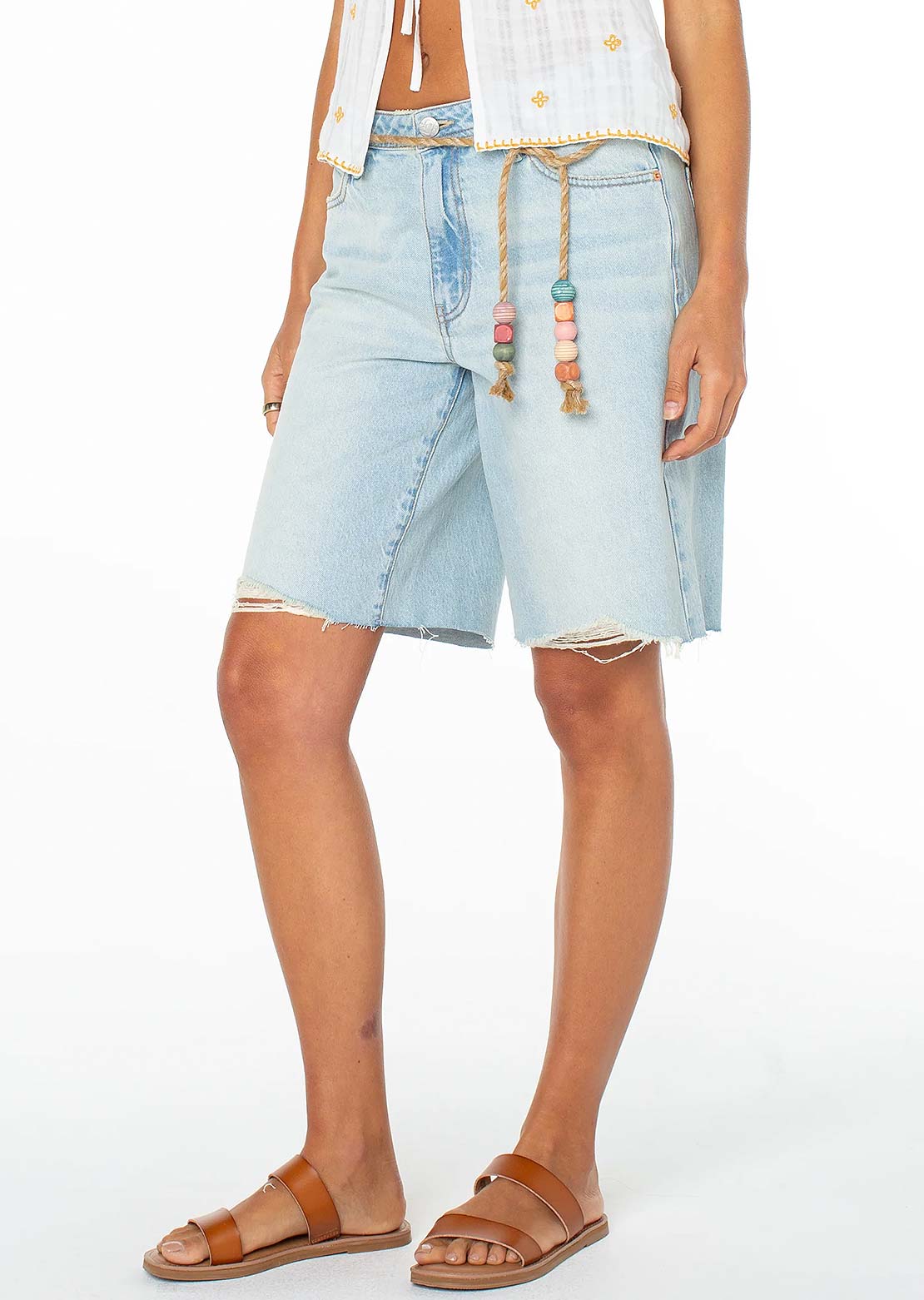Roxy Women's Message In A Bottle Shorts Em-ocean-al Demin Wash