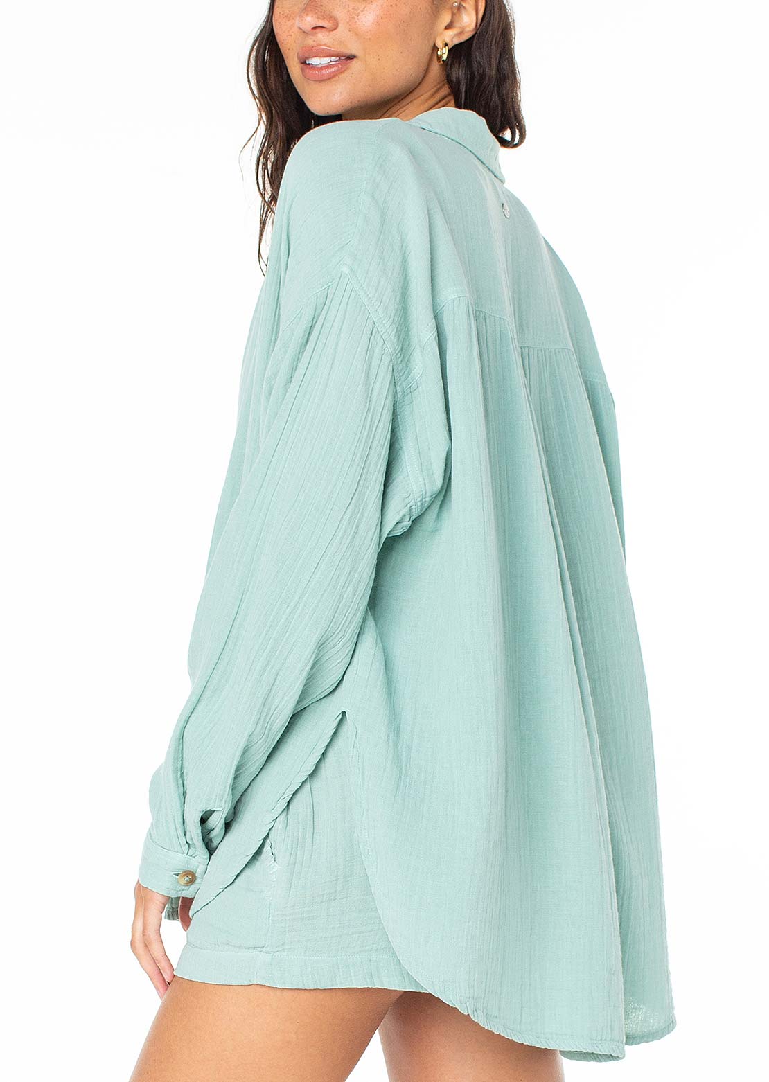 Roxy Women's Morning Time Top Aquifer Solid