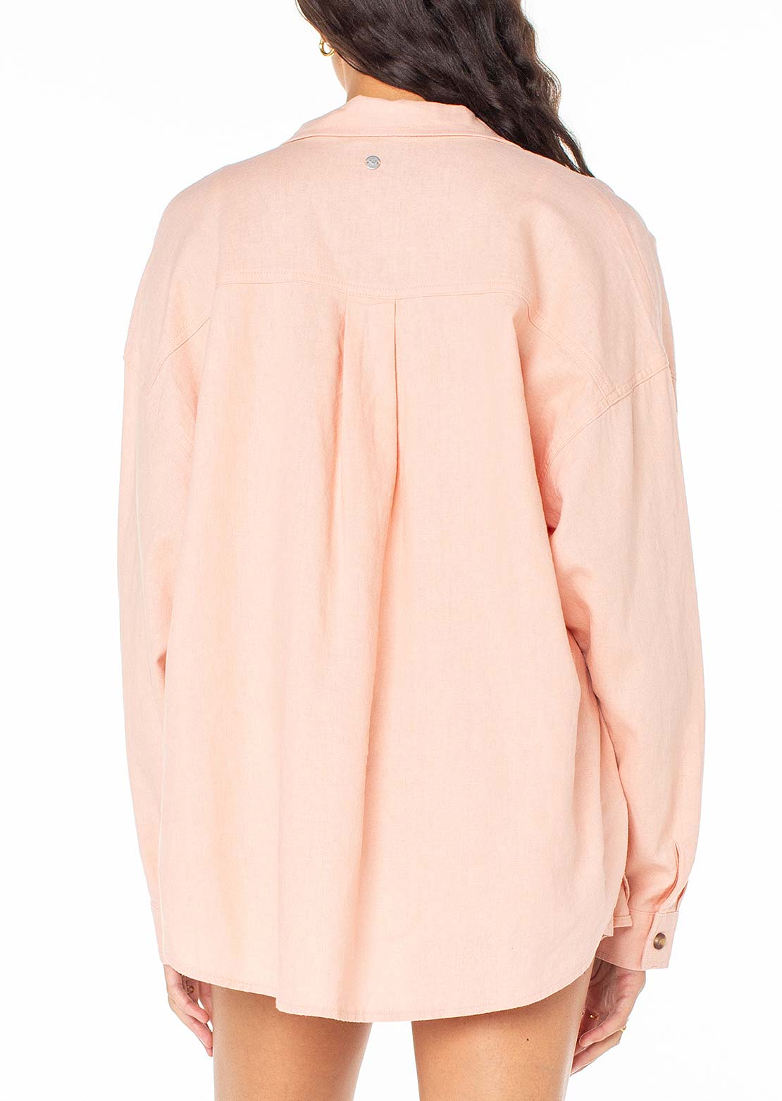 Roxy Women's Morning Time Top Rose Cloud Solid