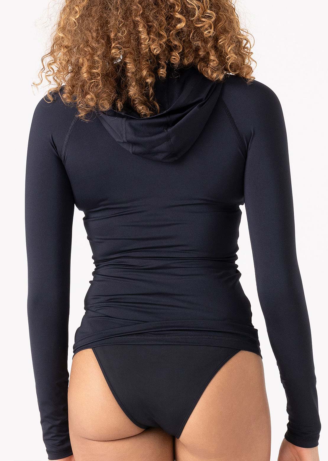Roxy Women's New Essentials Zipped Hood Anthracite