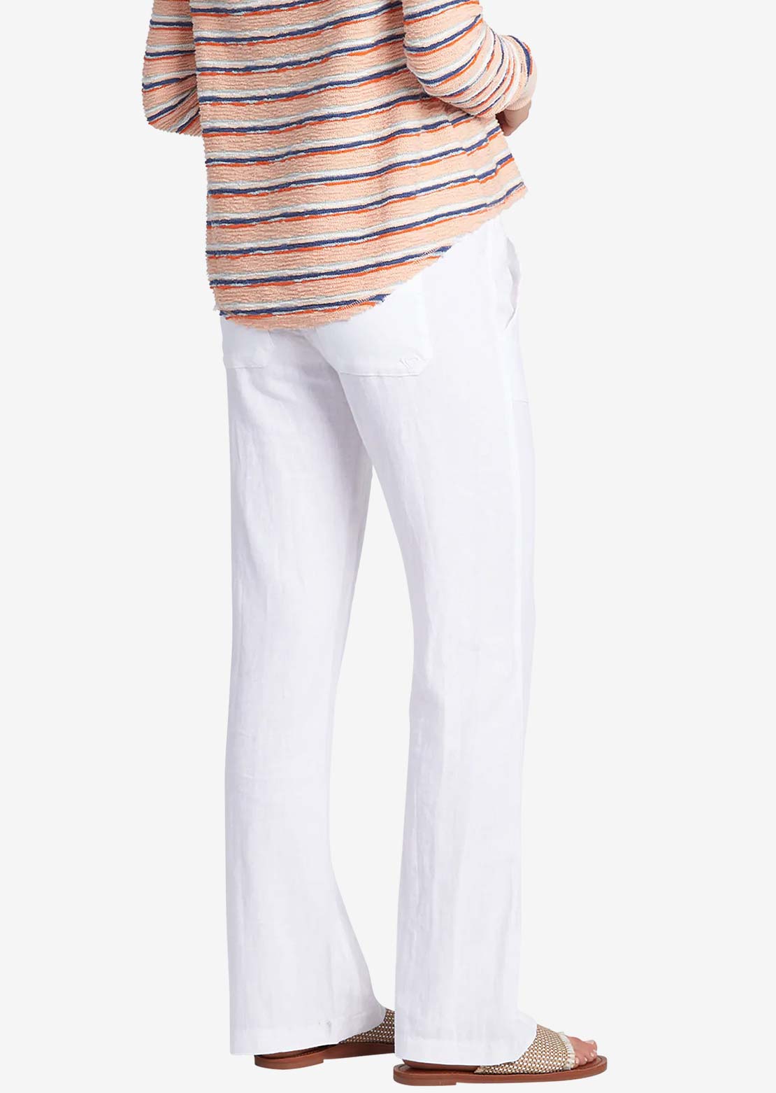 Roxy Women's Oceanside Pants Sea Salt Solid