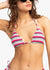 Roxy Women's Paraison Stripe Tiki Triangle Bikini Top