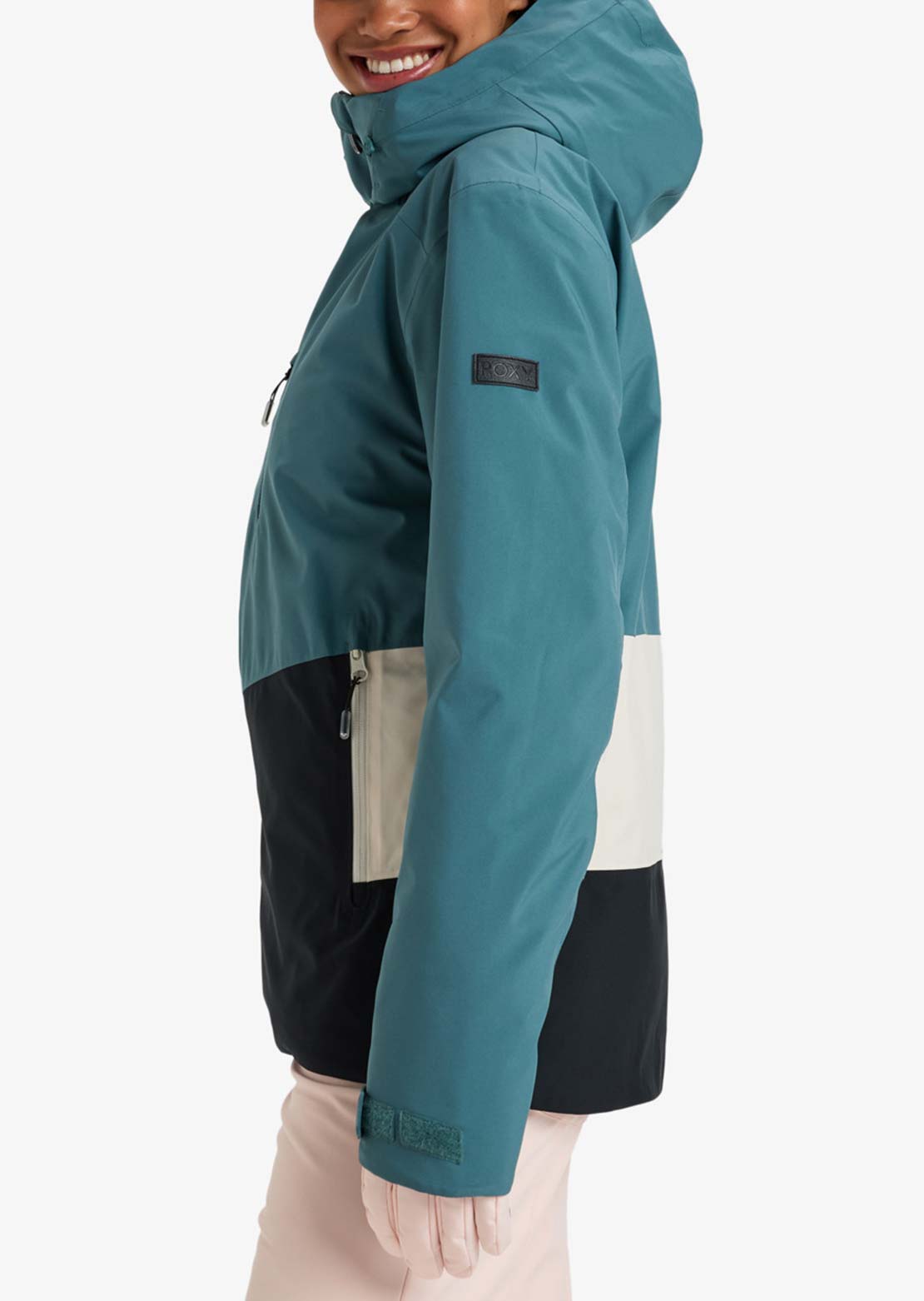 Roxy Women's Peakside Jacket Sea Pine