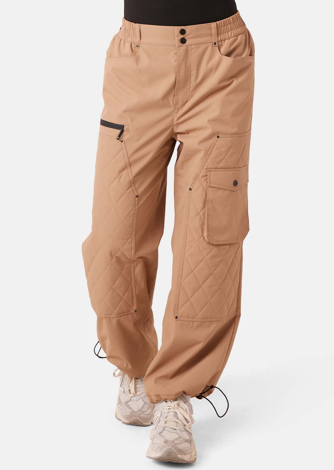 Roxy Women's Piper Parachute Pants Taupe