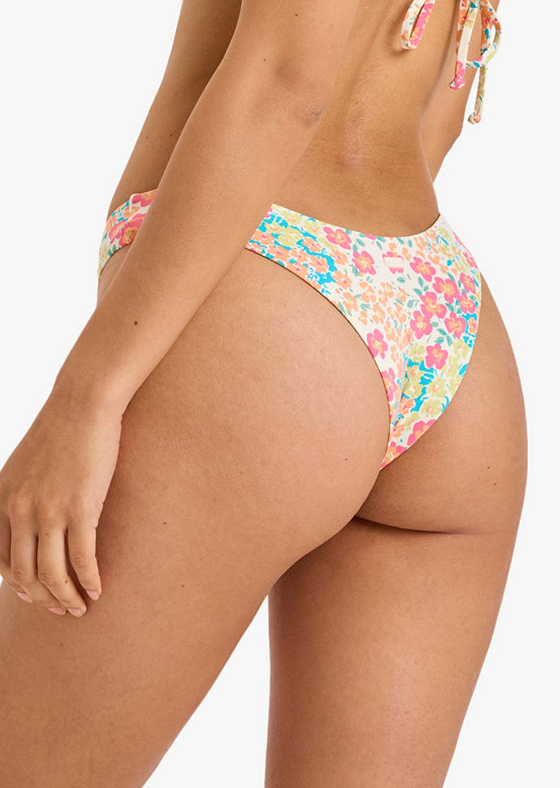 Roxy Women&#39;s Pt Beach Classics Cheeky Hl Bikini Bottom Playa Amor