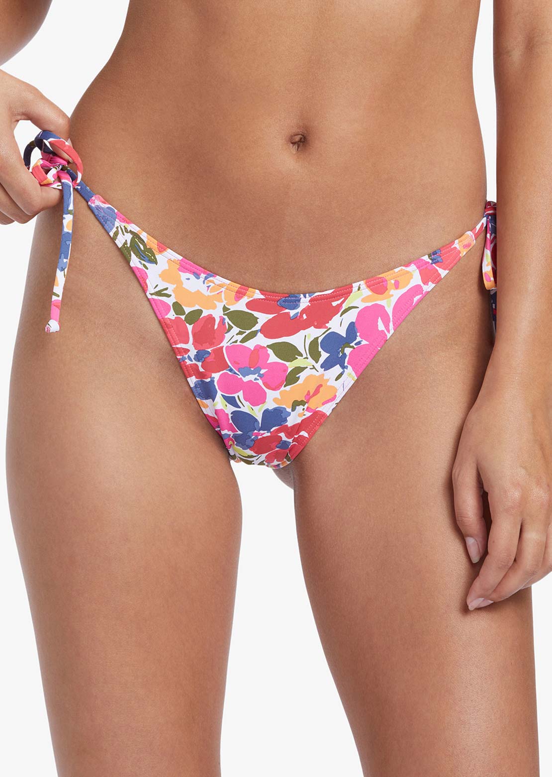 Roxy Women&#39;s PT Beach Classics TS HL Cheeky Bikini Bottom Bloomin Babe Swim