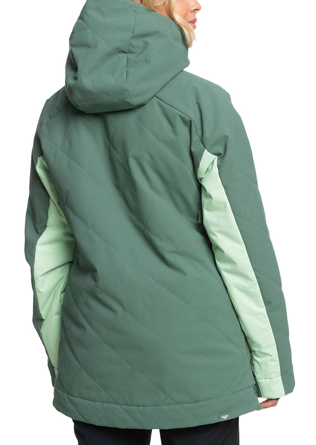 Roxy Women&#39;s Radiant Lines Overhead Jacket Dark Forest