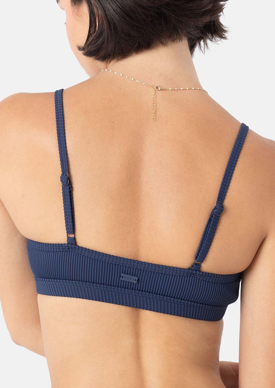 Roxy Women's Rib Love Bralette Mood Indigo