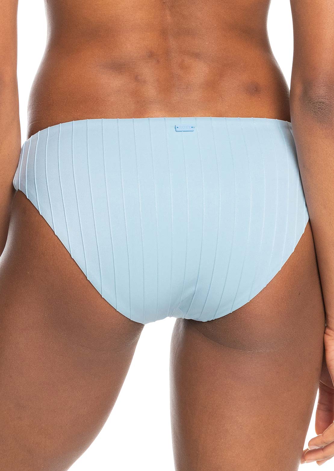 Roxy Women&#39;s Rib Love The Comber Bikini Bottom Powder Blue