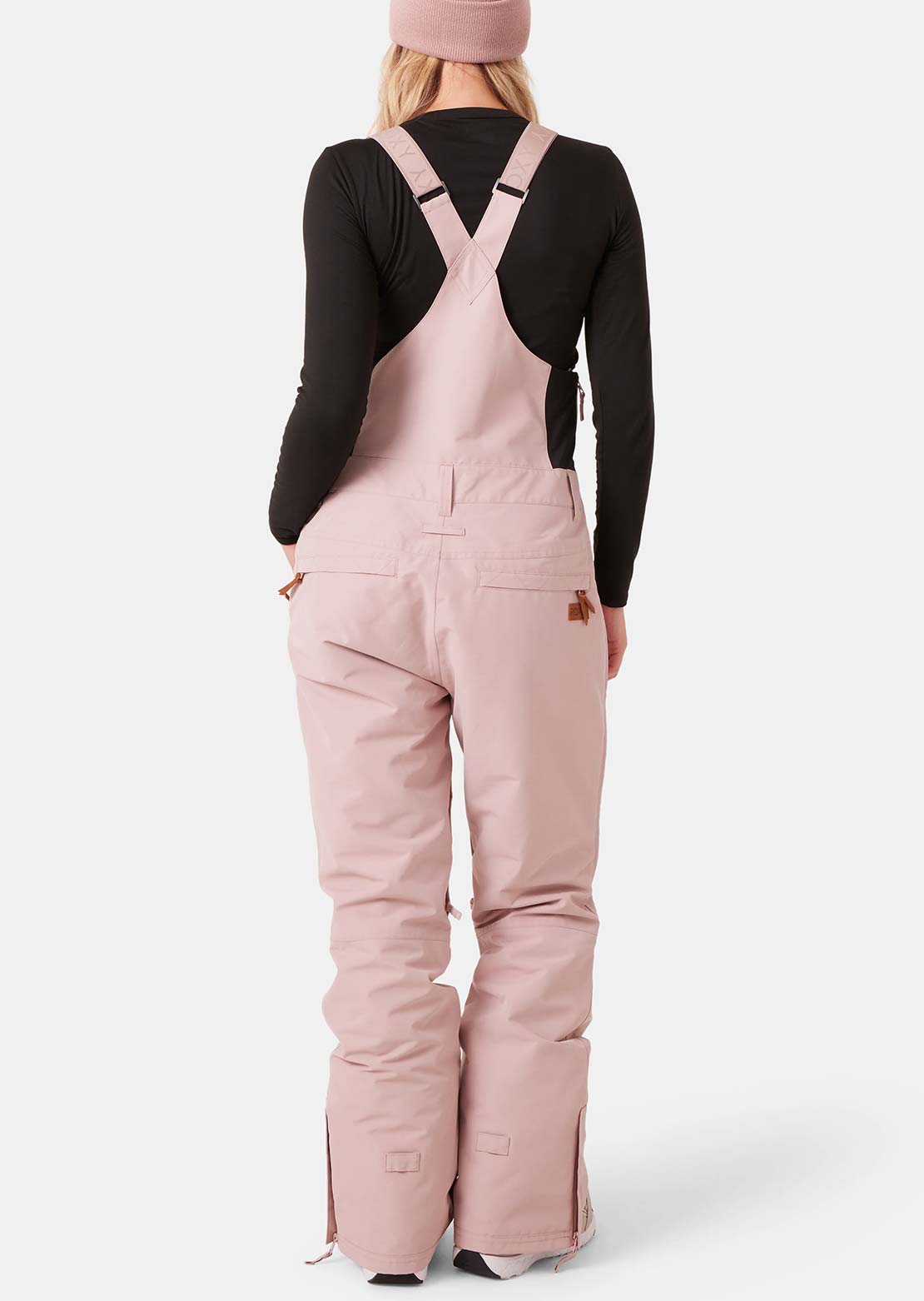 Roxy Women's Rideout Bib Pants Adobe Rose