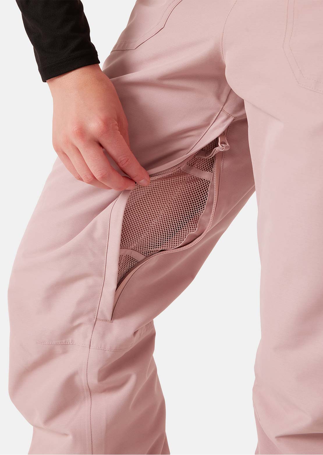 Roxy Women's Rideout Bib Pants Adobe Rose