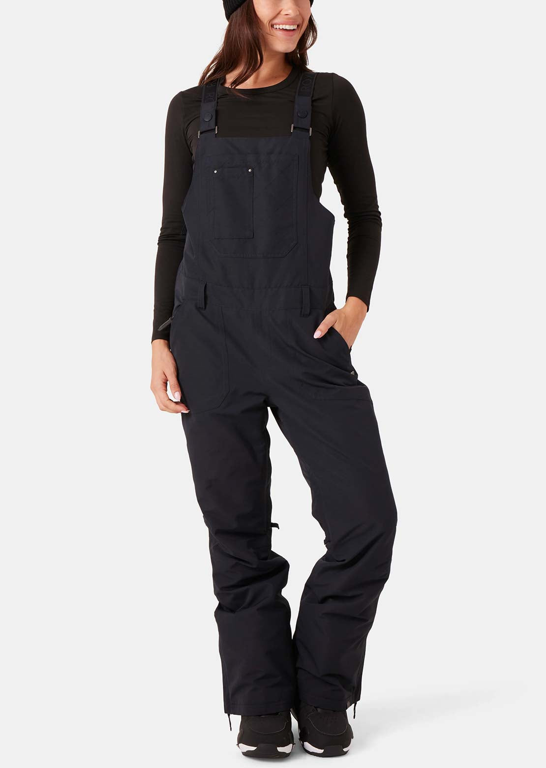 Roxy Women's Rideout Bib Pants Black