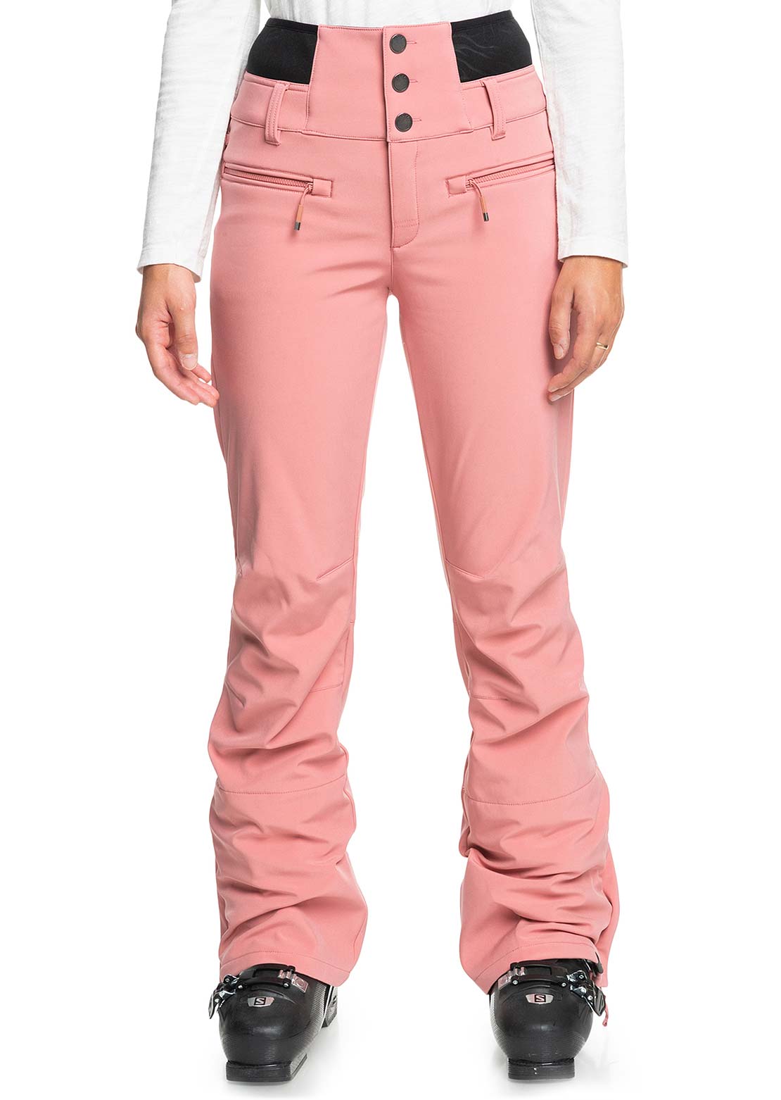 Roxy Women&#39;s Rising High Pants Dusty Rose