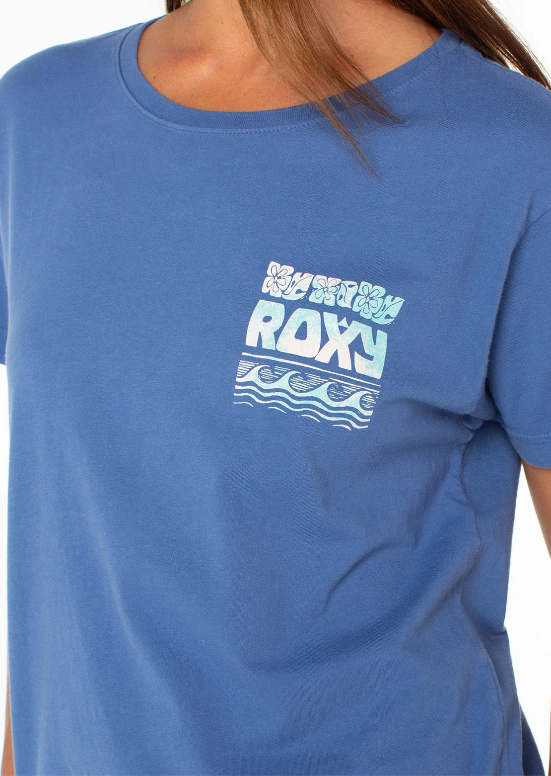 Roxy Women's Okinawa BFC T-Shirt Blue Horizon Okinawa