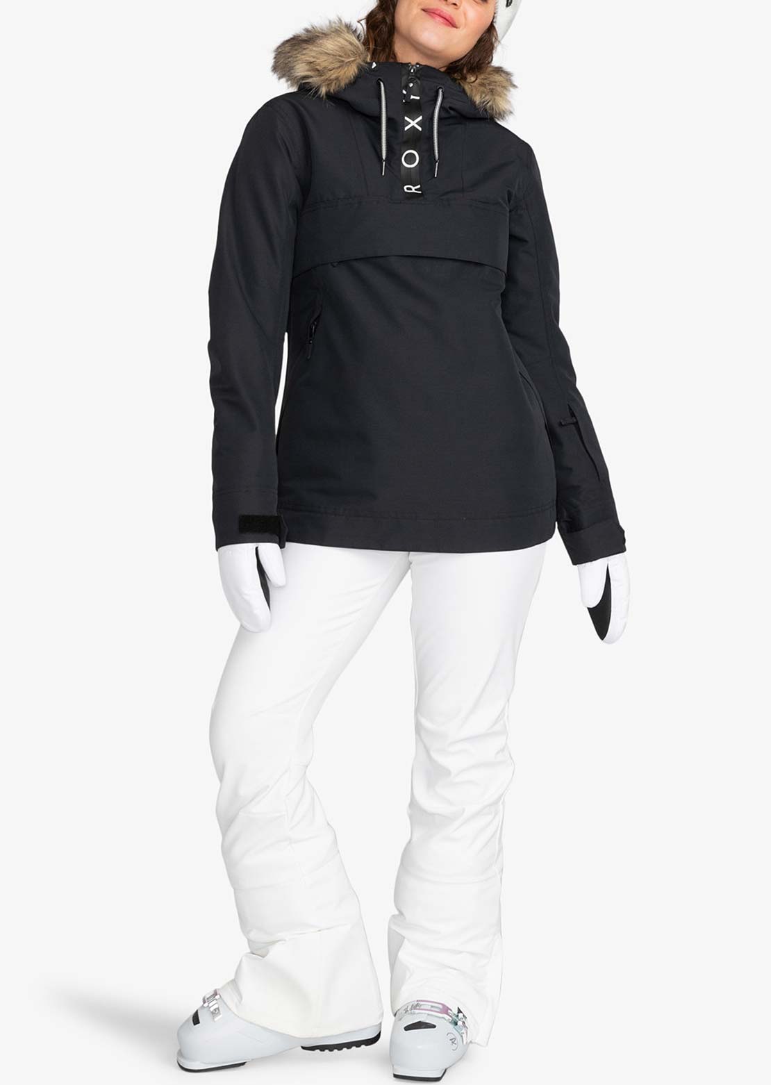 Roxy Women&#39;s Shelter Jacket True Black