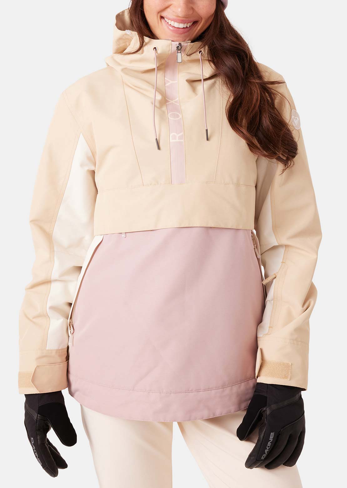 Roxy Women's Shelter Jacket Rose Combo