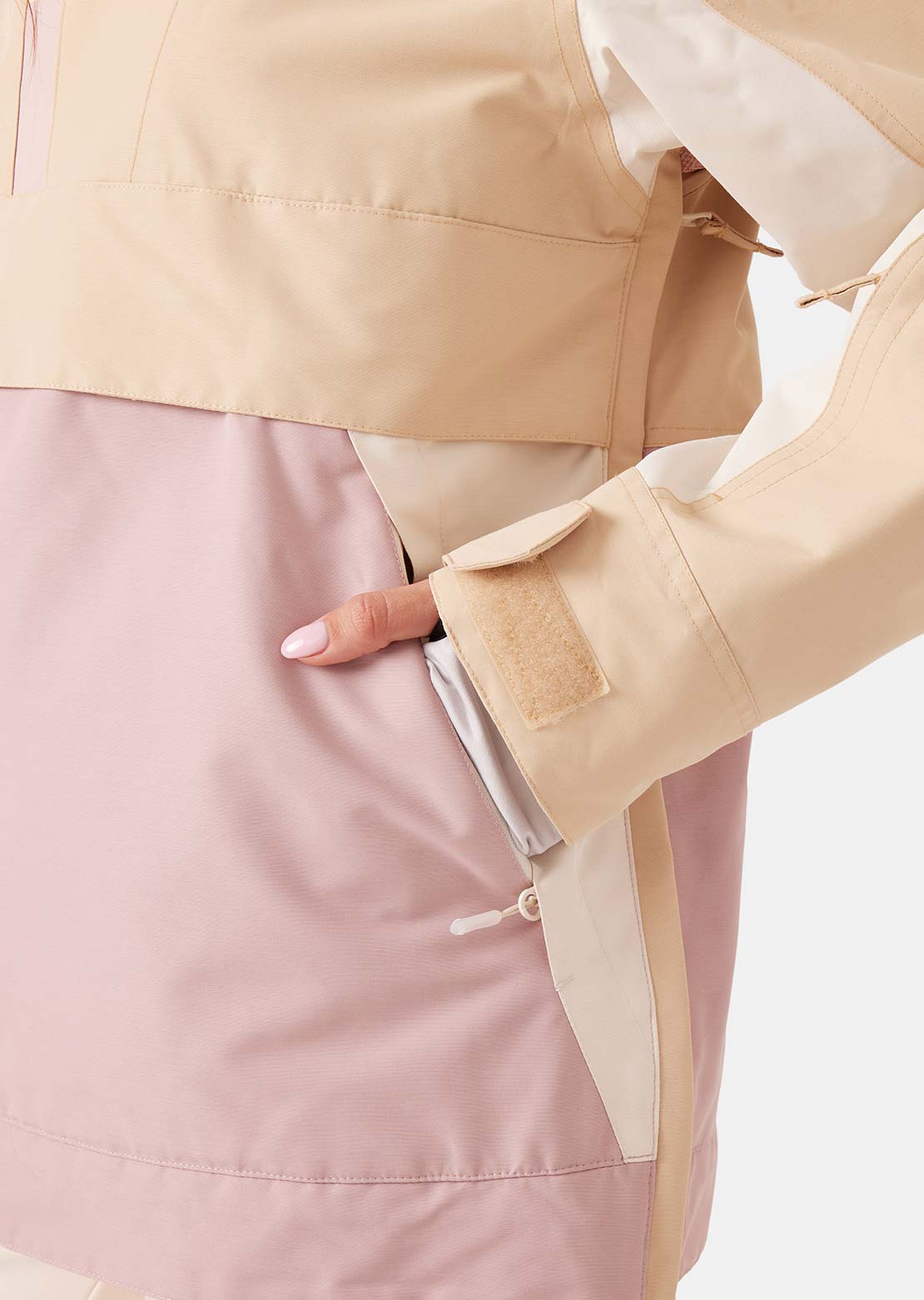 Roxy Women's Shelter Jacket Rose Combo