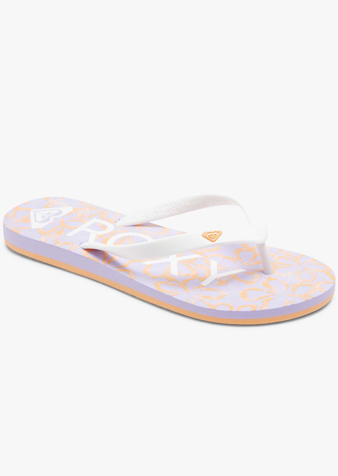 Roxy Women&#39;s Tahiti VII Sandals White/Lavender