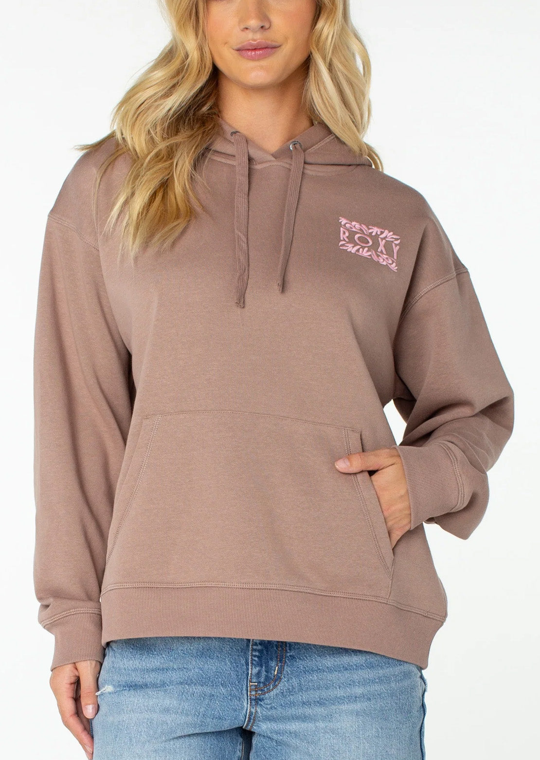 Roxy Women's Wailea Hood Ginger Snap Palm Poster