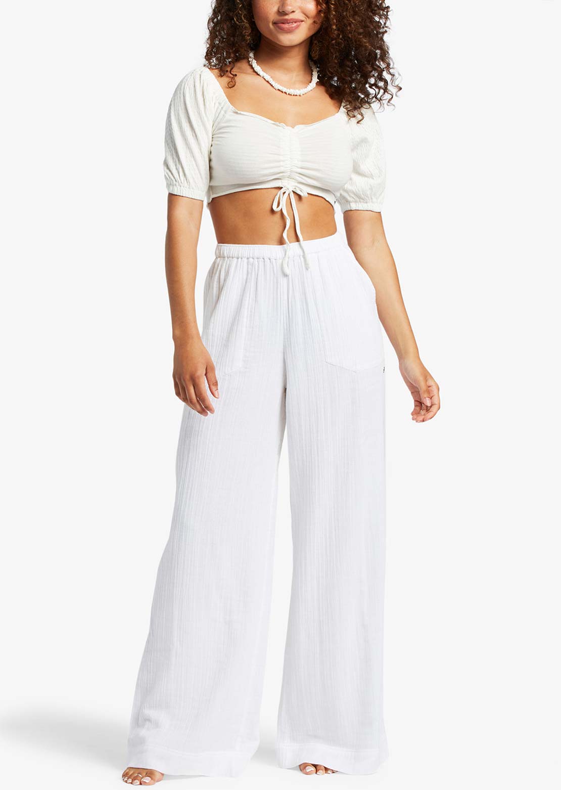 Roxy Women&#39;s What A Vibe Pants Snow White