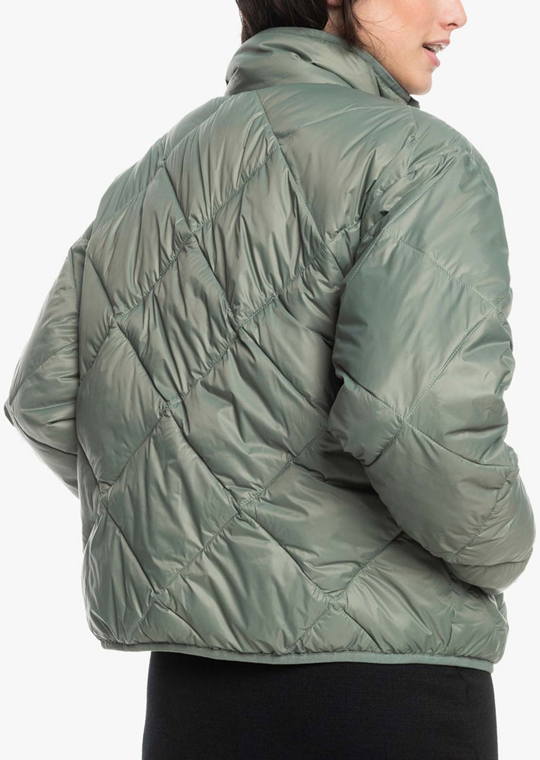 Roxy Women&#39;s Wind Swept Jackets Agave Green