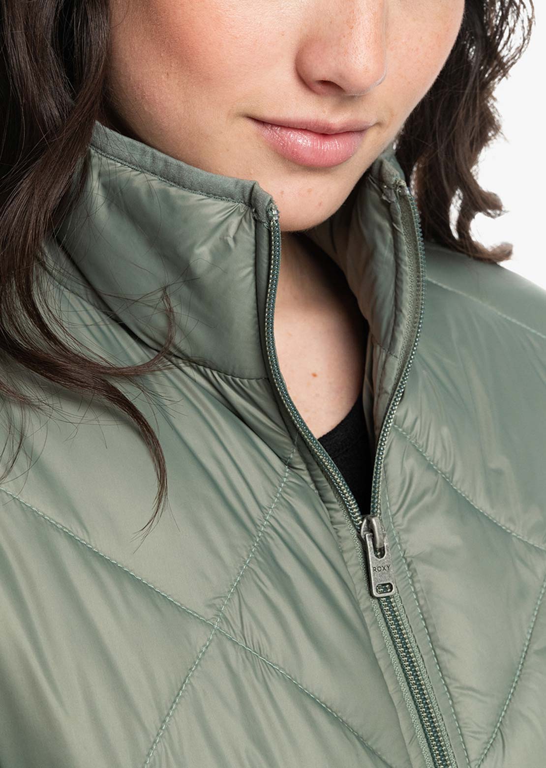 Roxy Women&#39;s Wind Swept Jackets Agave Green