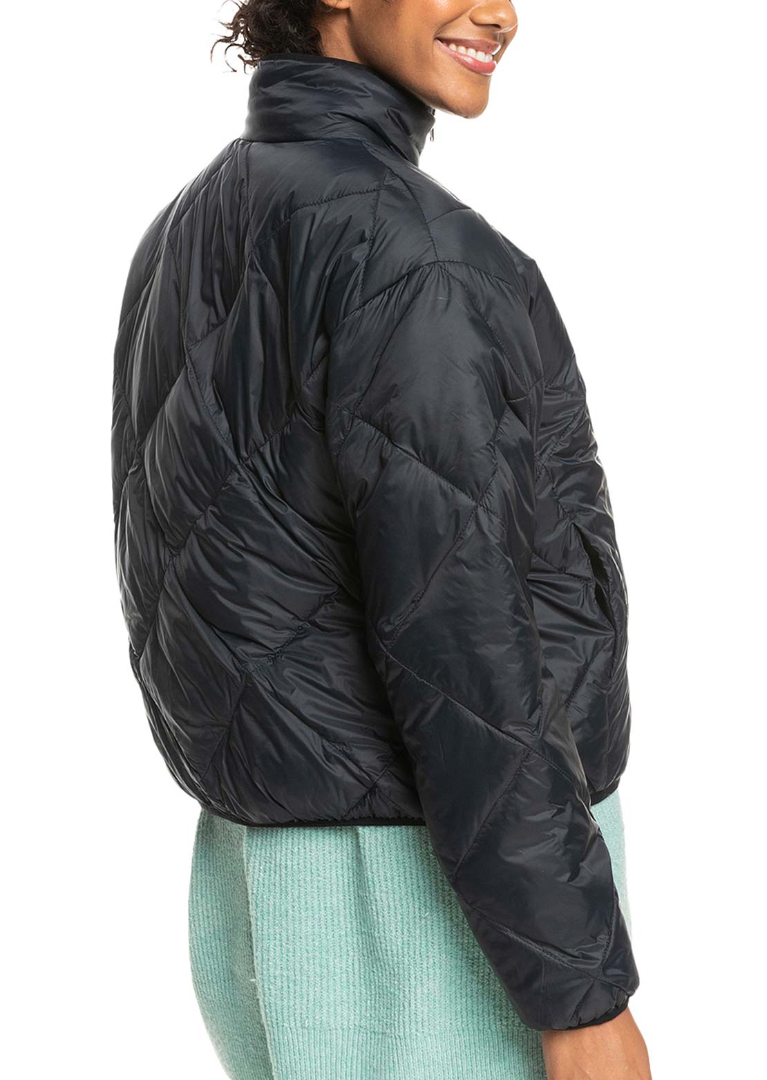 Roxy Women&#39;s Wind Swept Jackets Anthracite