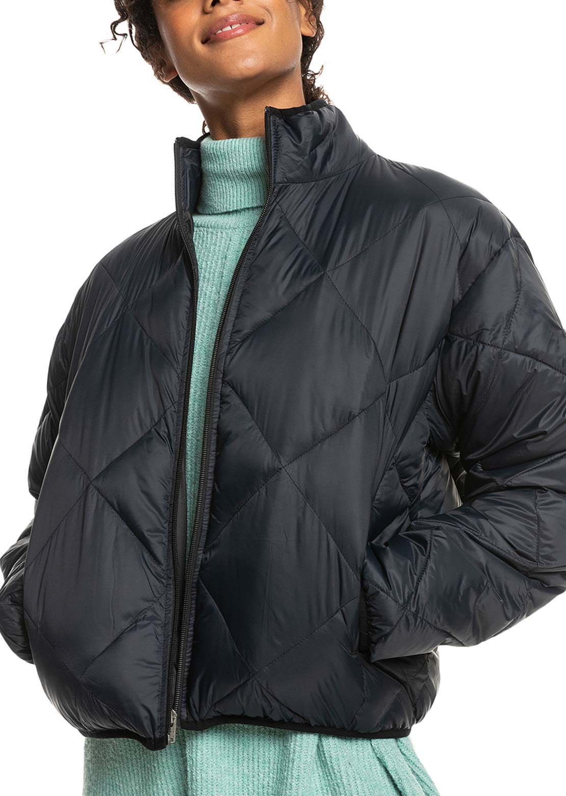 Roxy Women&#39;s Wind Swept Jackets Anthracite