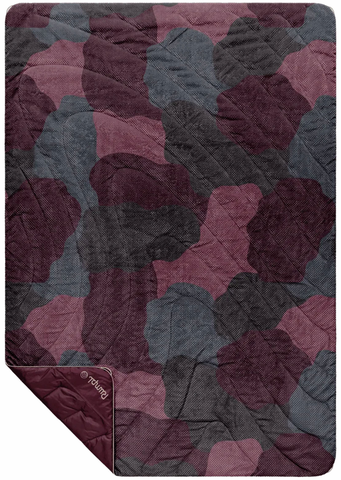 Rumpl Fleece Puffy Blanket Puzzled Fig