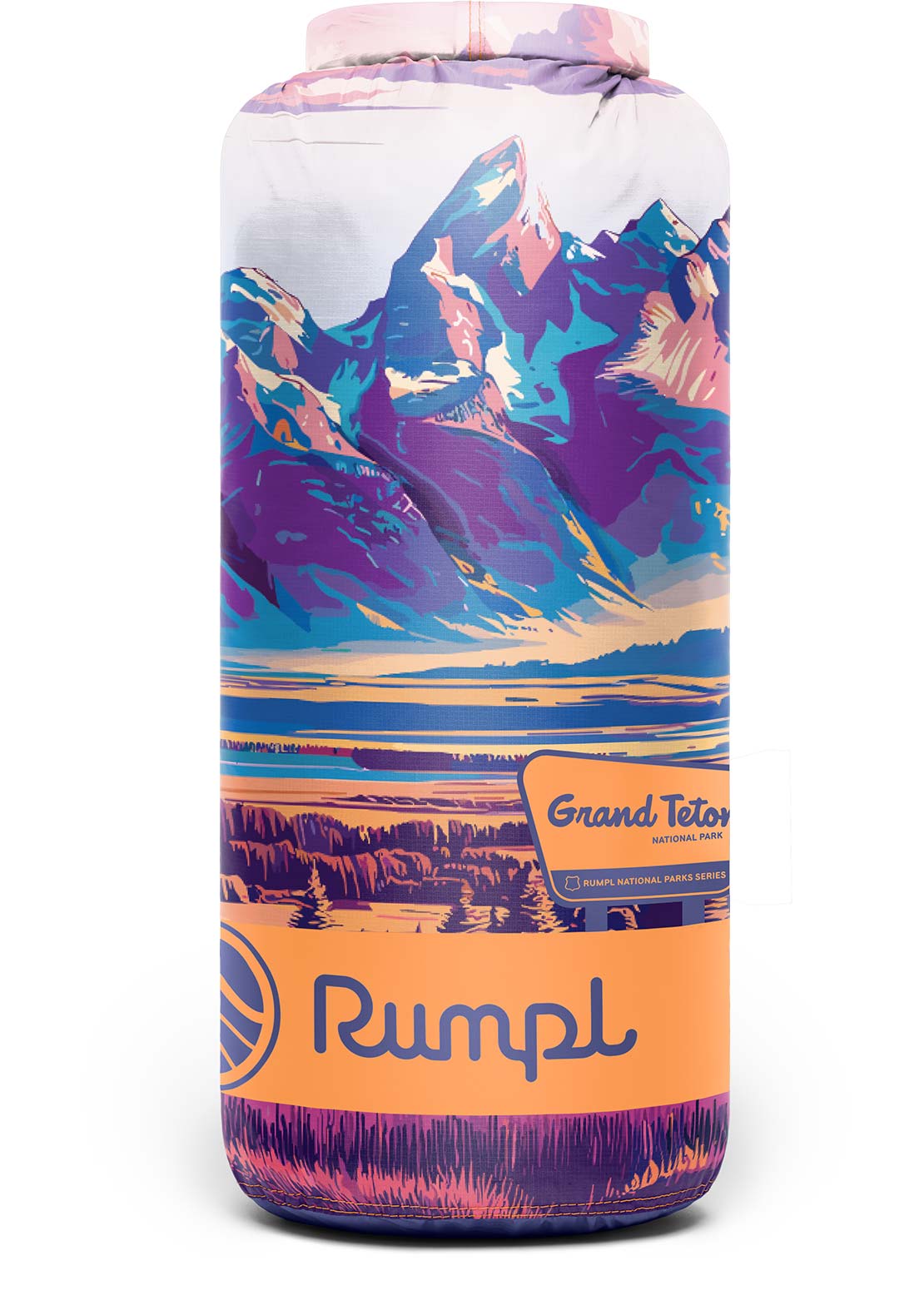 Rumpl OG Puffy Printed Blanket Park Grand Teton