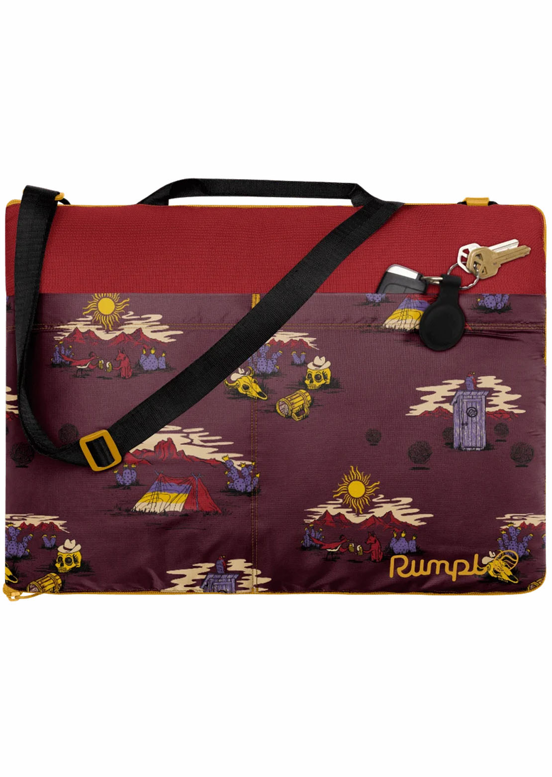Rumpl OG Puffy Printed Blanket Cherry Desert Cheers