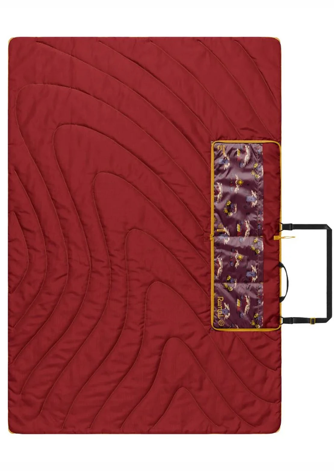 Rumpl OG Puffy Printed Blanket Cherry Desert Cheers