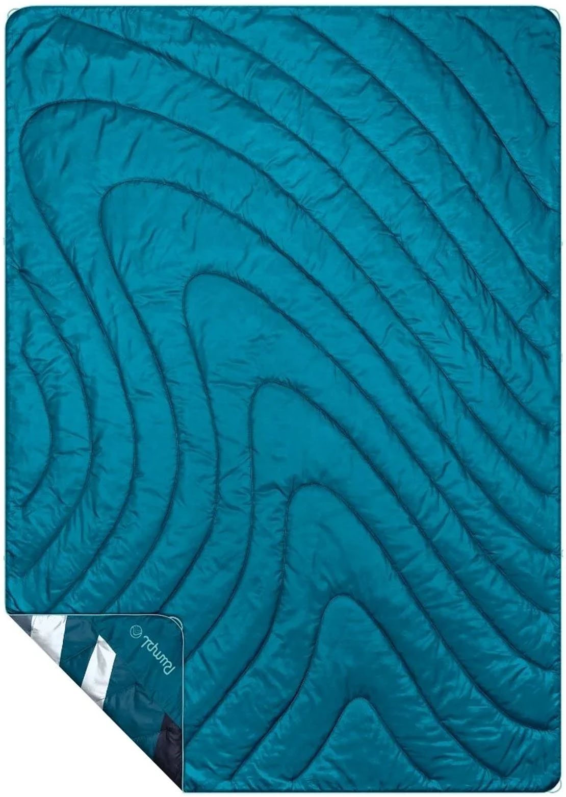 Rumpl OG Puffy Printed Blanket Midnight Mountain Peak