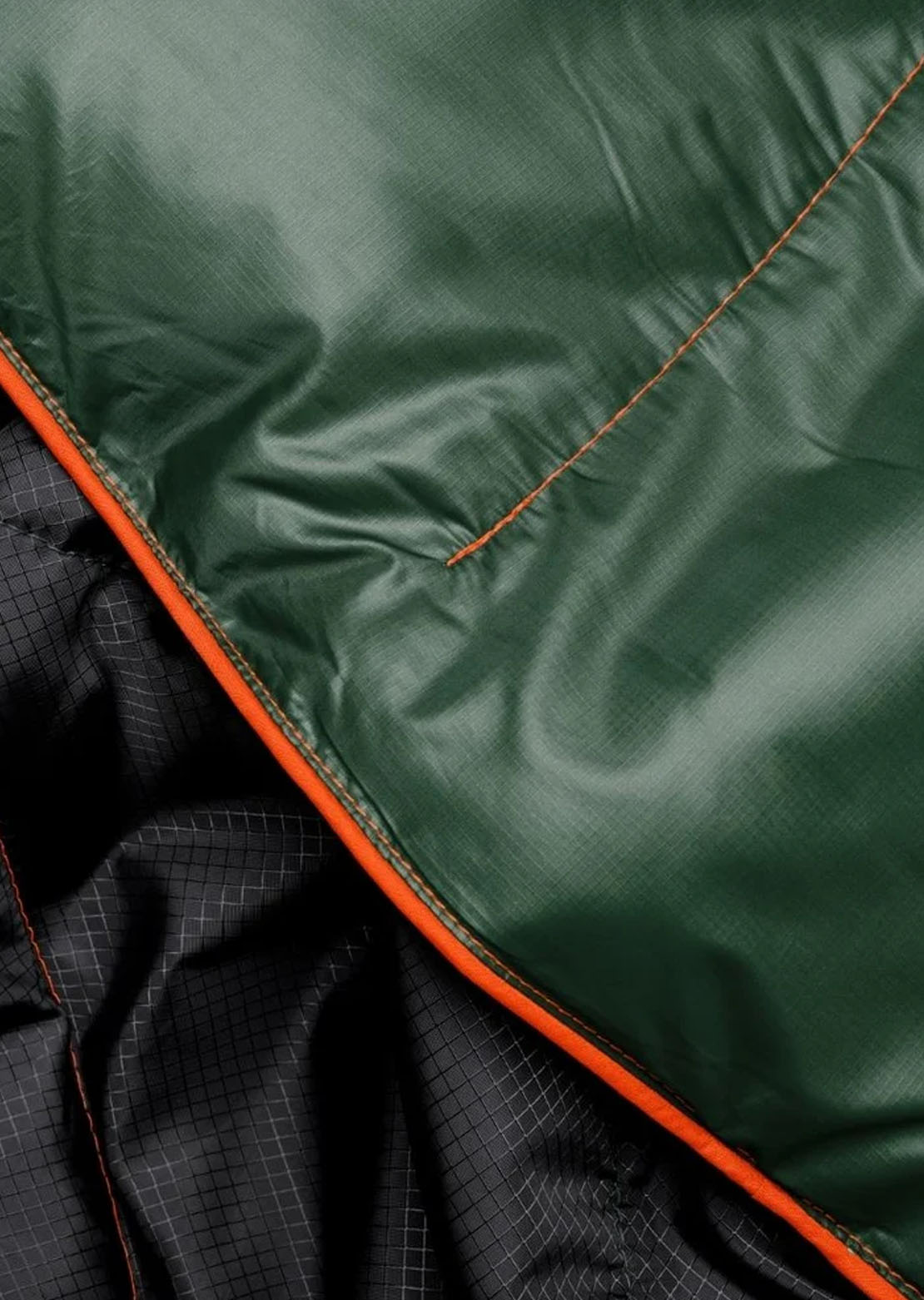 Rumpl OG Puffy Printed Blanket Mountain Green