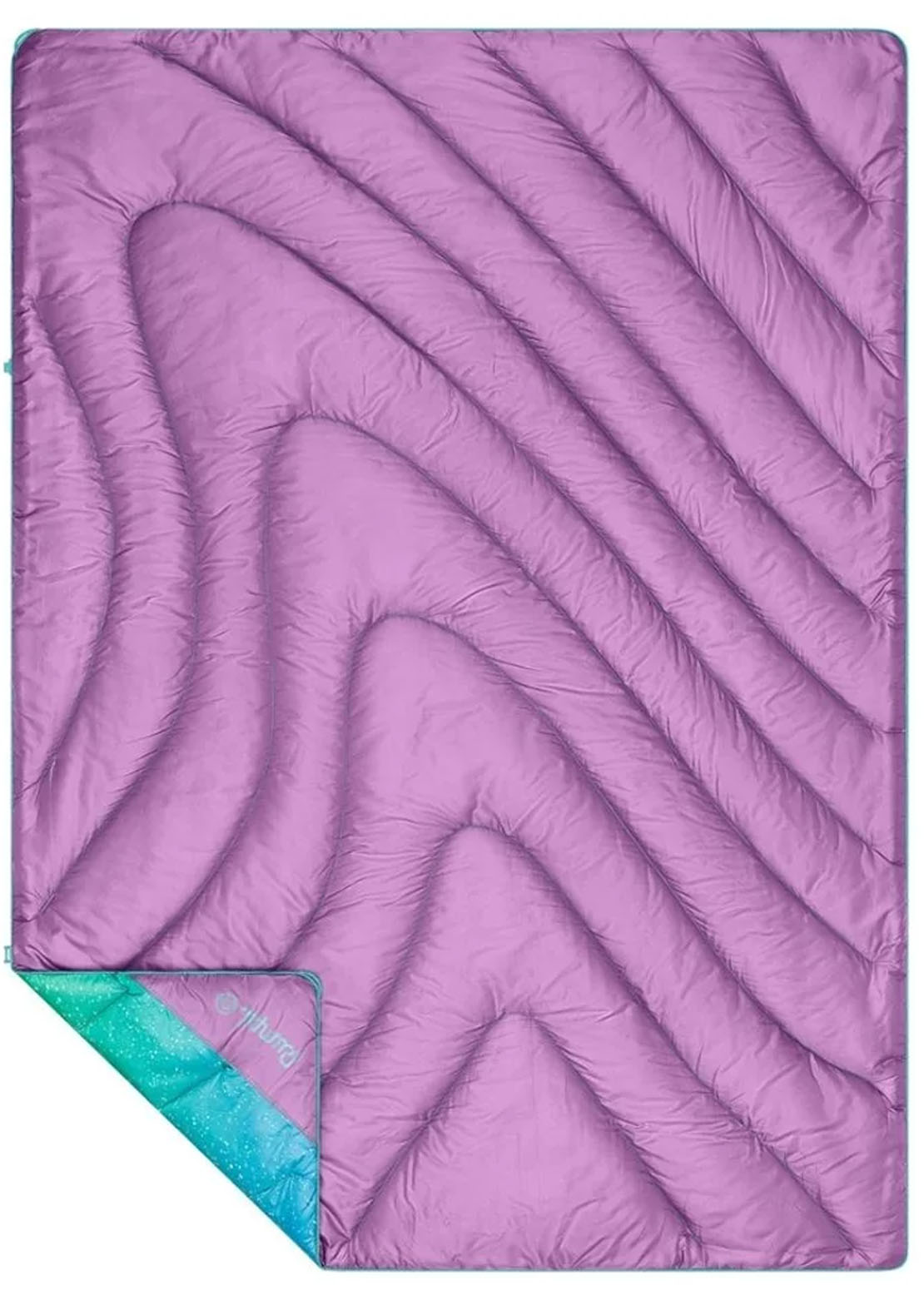 Rumpl OG Puffy Printed Blanket Unicorn Fade